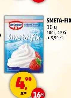 Smeta-fix Dr.Oetker