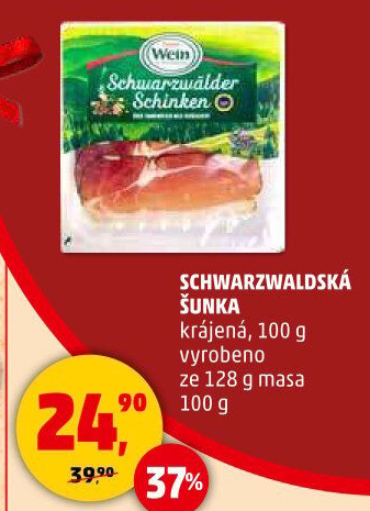 Šunka schwarzwaldská Wein