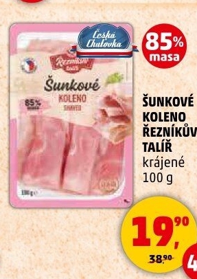 Šunkové koleno Řezníkův talíř