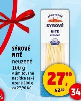 Sýrové nitě Bánovecké Milsy