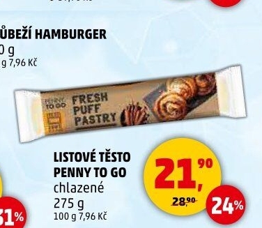 Těsto listové Penny To Go