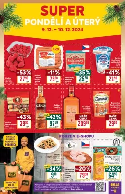 akční leták BILLA 4.12.2024-10.12.2024