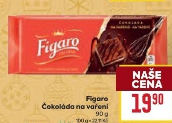 Čokoláda na vaření Figaro