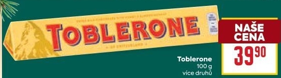 Čokoláda Toblerone
