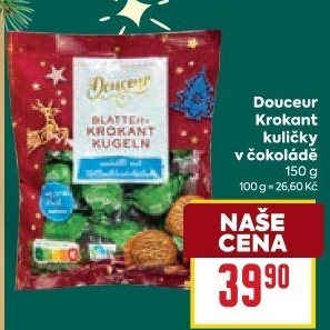 Čokoládové kuličky Douceur