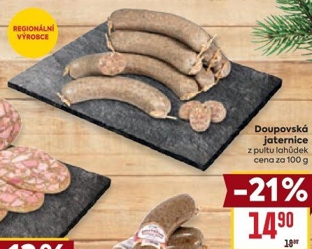 Doupovská jitrnice Pelant Doupovské uzeniny