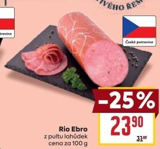 Salám Rio Ebro Kostelecké uzeniny