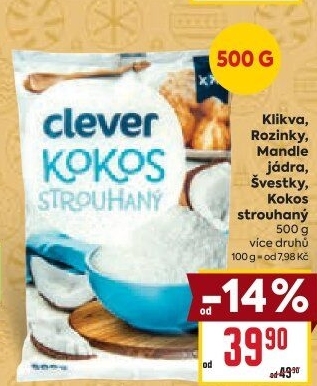 Sušené plody Clever