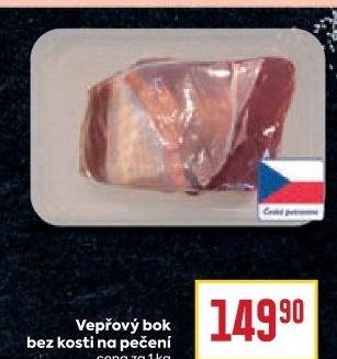 Vepřový bok bez kosti Kostelecké uzeniny