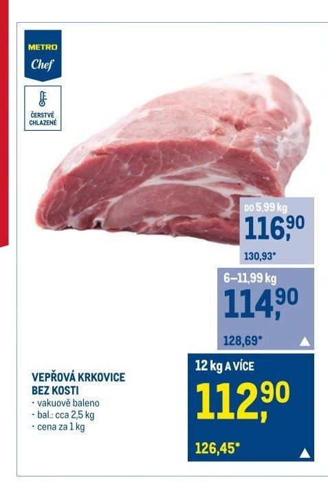 VEPŘOVÁ KRKOVICE BEZ KOSTI