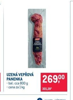 UZENÁ VEPŘOVÁ PANENKA