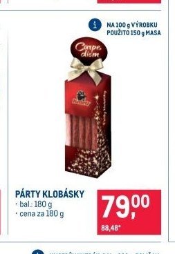 PÁRTY KLOBÁSKY
