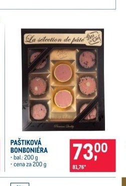 PAŠTIKOVÁ BONBONIÉRA
