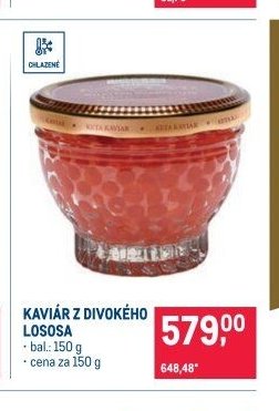 KAVIÁR Z DIVOKÉHO LOSOSA