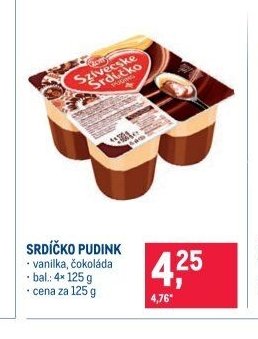 SRDÍČKO PUDINK