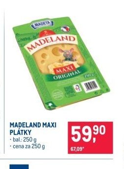 MADELAND MAXI PLÁTKY