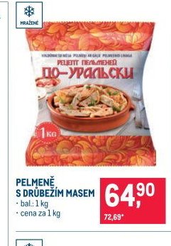 PELMENĚ S DRŮBEŽÍM MASEM