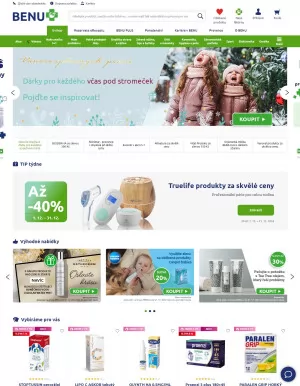 akční leták BENU Lékárna 4.12.2024-10.12.2024