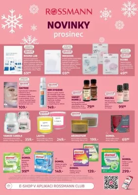 akční leták ROSSMANN drogerie 4.12.2024-17.12.2024