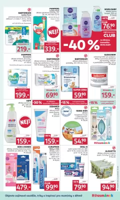 akční leták ROSSMANN drogerie 4.12.2024-17.12.2024