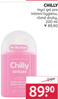 Intimní gel Intima Chilly