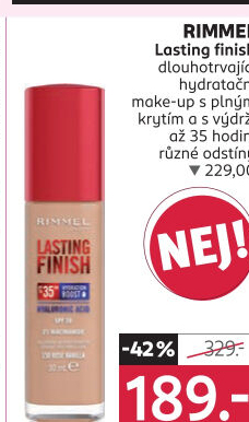 Make up Lasting Finish 35 H Rimmel