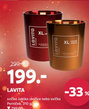 Svíčky Lavita