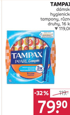 Tampony Tampax