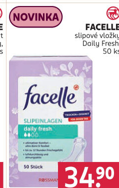 Vložky dámské slipové Facelle