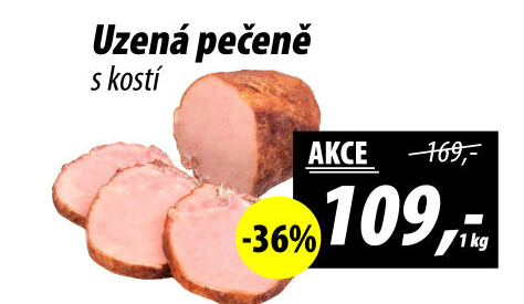 Uzená pečeně s kostí