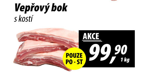 Vepřový bok s kostí