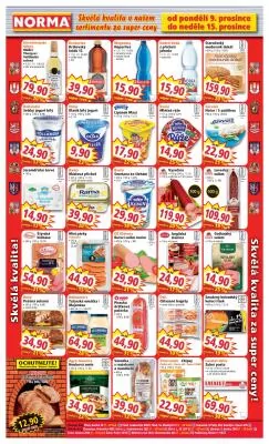 akční leták Norma 9.12.2024-15.12.2024