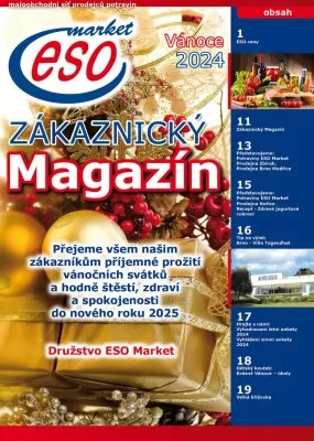 akční leták ESO MARKET 11.12.2024-31.12.2024
