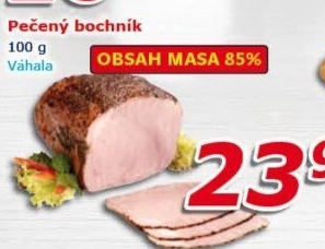 Bochník pečený Váhala