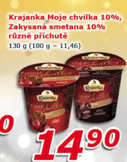 Dezert zakysaný Moje chvilka Krajanka