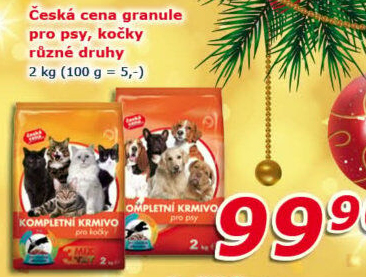 Granule pro psy Česká cena