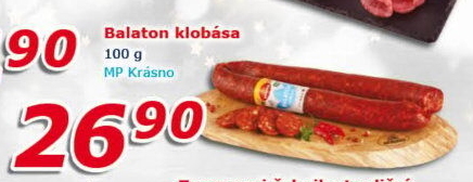 Klobása Balaton Krásno