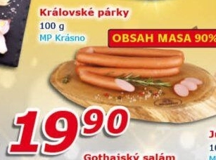 Párky královské Krásno