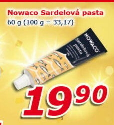 Pasta sardelová Nowaco