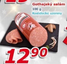 Salám Gothaj Kostelecké uzeniny