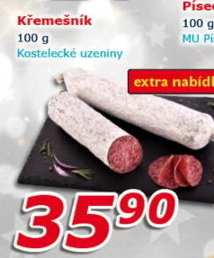Salám Křemešník kostelecký Kostelecké uzeniny