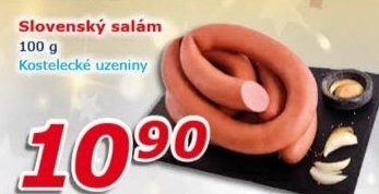 Salám slovenský točený Kostelecké uzeniny