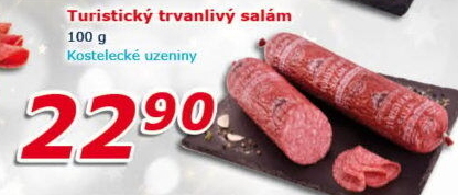 Salám turistický Kostelecké uzeniny