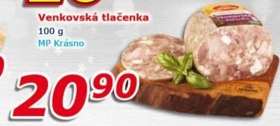 Tlačenka venkovská Krásno
