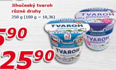 Tvaroh Jihočeský Madeta