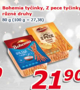 Tyčinky Bohemia
