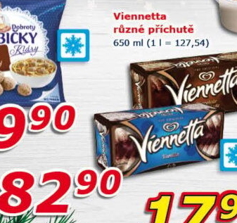 Zmrzlinová roláda Viennetta Algida