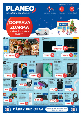 akční leták Planeo 9.12.2024-15.12.2024