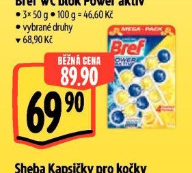 Bref WC blok Power aktiv