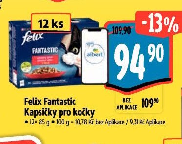 Felix Fantastic Kapsičky pro kočky